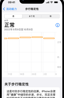 银州iPhone手机维修如何在iPhone开启'步行稳定性通知'