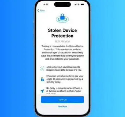 银州苹果授权维修店分享被盗设备保护功能开启方法 