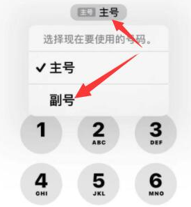 银州苹果14维修店分享iPhone 14 Pro Max使用副卡打电话的方法 