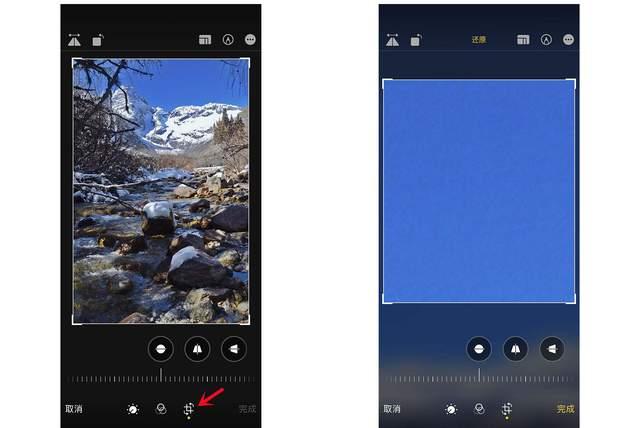 银州苹果手机维修分享iPhone手机如何使用裁剪功能隐藏照片 