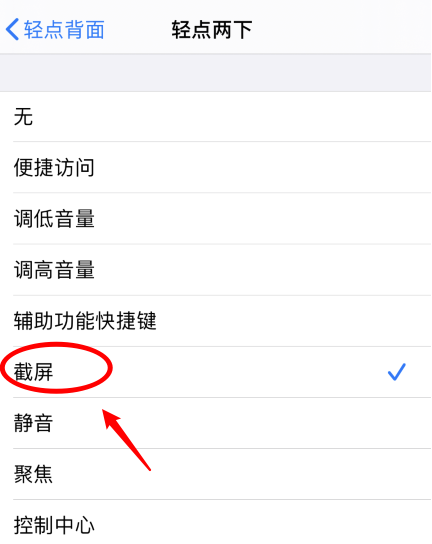 银州苹果手机维修分享iPhone12如何启用双击截屏 